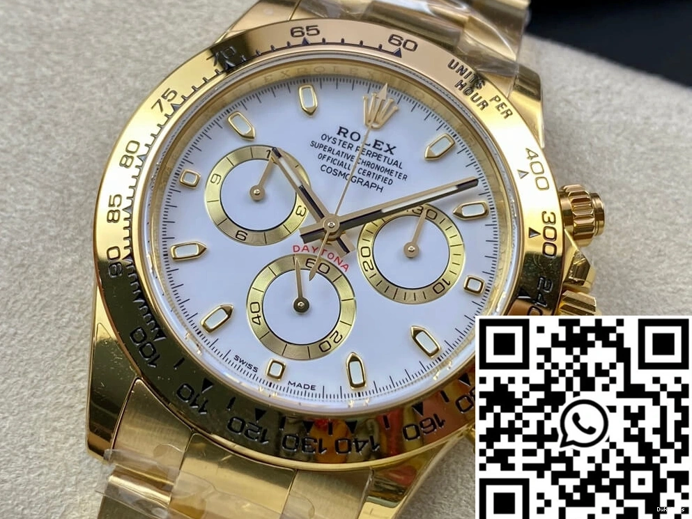 BT Rolex Dial Factory Yellow White M116508-0001 Daytona Gold 0407